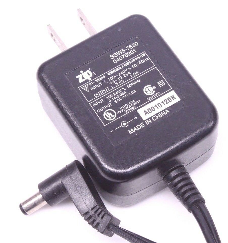 New 5V 1A Zip SSW5-7630 04076201 Power Supply AC ADAPTER - Click Image to Close